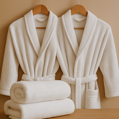 Peignoirs et serviettes